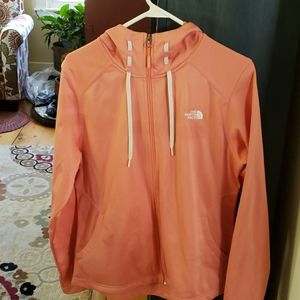 Womens Large North Face Zip Up Hoodie